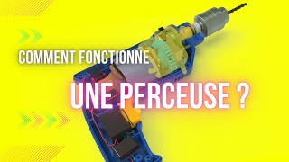 Comment fonctionne une perceuse électrique [upl. by Ernie]