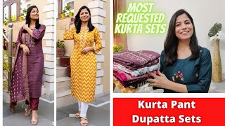 Office and Occasion wear Stylish Kurta Sets l Dream Simple [upl. by Sevart]