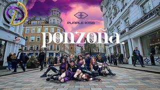 KPOP IN PUBLIC  LONDON PURPLE KISS  PONZONA  INTROCROWN  DANCE COVER BY ODC  ONE TAKE 4K [upl. by Elehcar]