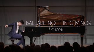 F Chopin  Ballade No 1 in g minor Op23 live performance by Shaun Choo [upl. by Anhsirk589]