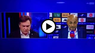 CARESSA DISTRUGGE SPALLETTI🔞 IN DIRETTA TV  DISFATTA PARTITA SVIZZERAITALIA EURO 2024 [upl. by Yenahc]