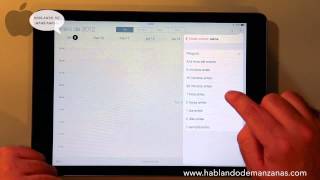 Aprende a usar el calendario del Iphone o Ipad [upl. by Vern169]