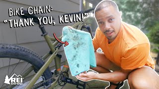 How to LUBE Your Bike CHAIN  and CLEAN it too [upl. by Kcinom]