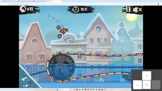 Moto X3M Winter Level 11 in 2457s [upl. by Eiddam]