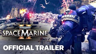 Warhammer 40000 Space Marine 2 Official Gameplay Trailer 2 [upl. by Iur459]