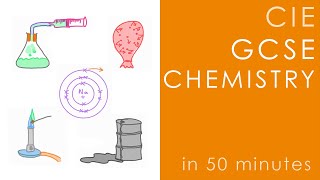 All of CIE Chemistry in 45 mins  GCSE Science Revision [upl. by Oivalf]