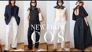 New COS Collection  Casual and Smart Outfits  Styling and TryOn Haul [upl. by Margo]