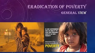 Eradication of Poverty  A General View [upl. by Peckham407]