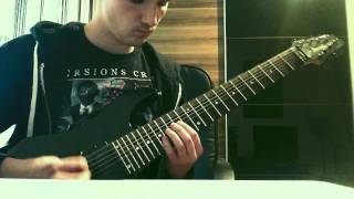 AVERSIONS CROWN  Hollow Planet guitar cover [upl. by Tlevesor648]