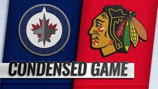 121418 Condensed Game Jets  Blackhawks [upl. by Harms]