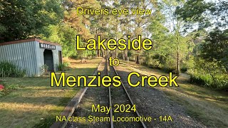 Drivers Eye View Lakeside to Menzies Creek May 2024 [upl. by Ashla]