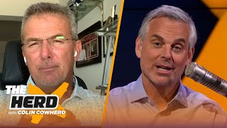 Urban Meyer on Oklahoma amp Texas in the SEC Chip Kelly’s impact on OSU  CFB  THE HERD [upl. by Lundeen]