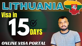 🇱🇹 Lithuania Online Visa Application  Get Schengen Visa in 15 Days  Apply Schengen Visa Online [upl. by Macintosh484]