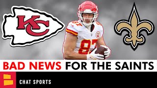 BAD News For The Saints Travis Kelce Is Going To Dominate New Orleans In NFL Week 5 For The Chiefs [upl. by Yvon459]