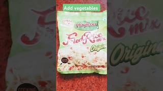 Hapima fried rice instant powder 10 minutes to ready shortsfoodfoodierice ricerecipe friedrice [upl. by Vernier]