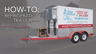 Small Refrigerated Trailer Rental  Mobile IceBox  5x10 [upl. by Lananna154]