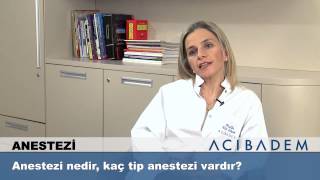 Anestezi nedir kaç tip anestezi vardır [upl. by Eanram]