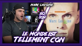 First Time Reaction Marc Lavoine Le Monde Est Tellement Con  Dereck Reacts [upl. by Yesac]