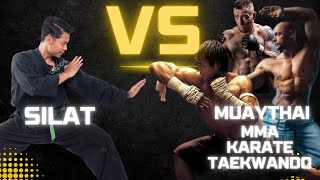 Ngeri juga  Silat Melawan MMA Muay Thai Karate Taekwondo dan Lainnya [upl. by Ellenor]