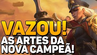 ELA É INCRÍVEL VAZOU AS ARTES DA NOVA CAMPEÃ RENATA GLASC SKINS E CLASSICA [upl. by Kcirrez719]