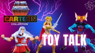 Toy Talk Epic HeMan amp MOTU Cartoon Collection SheRa Mantenna amp Ram Man PreOrders 💥 [upl. by Stilwell]