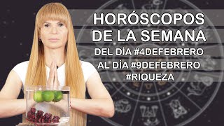 Horoscoipos de la Semana del dia 4deFebrero al dia 11deFebrero [upl. by Yrol]