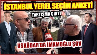 İSTANBUL SON YEREL SEÇİM ANKETİ  Üsküdar  Tartışma çıktı İmamoğlu vs Murat Kurum kesintisiz [upl. by Cut]