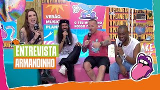 ENTREVISTA ARMANDINHO  ESTÚDIO ATLÂNTIDA  Planeta Atlântida  Rede Atlântida [upl. by Nej736]