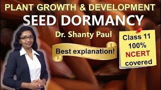 Seed dormancy  Plant growth and development [upl. by Enidualc238]