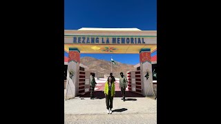 REZANG LA WAR MEMORIAL Ladakh 2022 [upl. by Nevad]