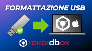 Rekorbox come formattare una chiavetta USB per Mac OS [upl. by Harolda]