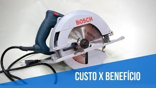 Serra circular Bosch GKS150  Não compre antes de ver isso [upl. by Elehcar]