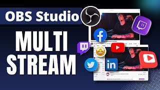 How To Multistream On OBS Studio [upl. by Odrareg]