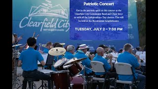 quotSalute to the Armed Forcesquot Jari Villanueva Clearfield Community Band Patriotic Concert July 24 [upl. by Sabrina]