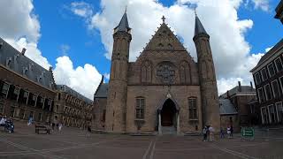 The Hague  Den Haag Netherlands Binnenhof amp Mauritshuis Walking Tour [upl. by Ynnav]