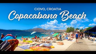 Copacabana Beach Trogir Croatia 4K  UHD   2 [upl. by Etnoved]