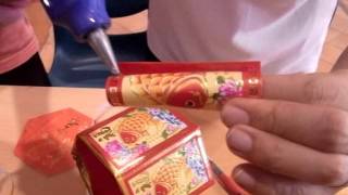 Making Ang Pow Basket  Xin Nian Kuai Le [upl. by Eitirahc]