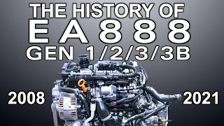 VW Audi EA888 Gen 1 2 3 3B TSI TFSI Engine Problems Comparison Review 20082021 [upl. by Ayekal]