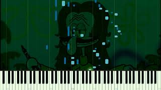 Squidward Kelpy G Piano Synthesia Tutorial Jazz Style [upl. by Trebor]