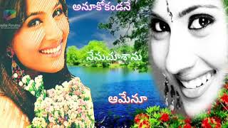 Anukokunda ne nenu chusanu aame nu song Full screen telugu whatsapp status video  DSB creations [upl. by Aivad]