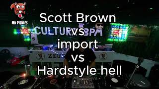 Scott brown vs import vs Hardstyle hell [upl. by Olmsted]