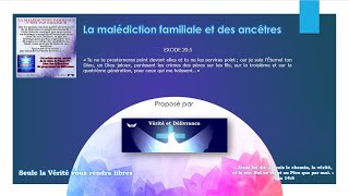 La malédiction familiale nest pas biblique [upl. by Asirram146]