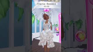 dress to impress  rococo theme help dresstoimpress robloxavatar roblox dti robloxcharacter [upl. by Aneliram]