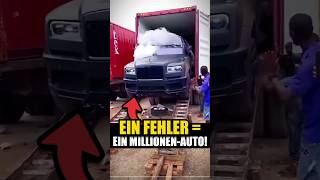 Ein kleiner Fehler und das MillionenDollarAuto 🚘 wird zu Schrott 😂 [upl. by Notirb]