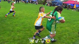 ACIRL amp ANRL REP DAY 2024 U6 KUKI GREEN VS NIUE COUNTIES REDWALTER MASSEY PARK 1492024 [upl. by Anivad]