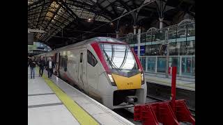 Class 745101 Stadler FLIRT Greater AngliaStansted Terminated at London Liverpool Street Platform 9 [upl. by Alpheus]