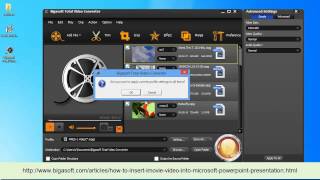 How to Insert iMovie Video into Microsoft PowerPoint Presentation [upl. by Ronald]