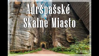 Skalne Miasto Adrspach  Góry Stołowe [upl. by Rosina]