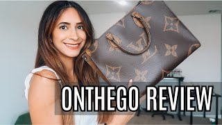 Louis Vuitton On The Go MM Review Wear and Tear 2 Year Update  Do I still love it [upl. by Cathi563]