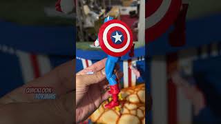 Mafex 217 CAPTAIN AMERICA Marvel QUICK LOOK Superhero Toy Figure Review [upl. by Nora]